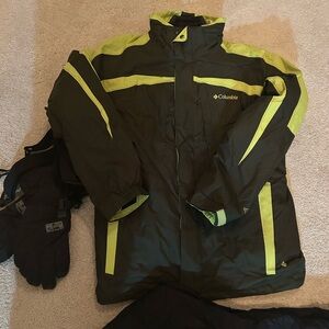 Columbia Whirlibird  Ski coat and ski pants